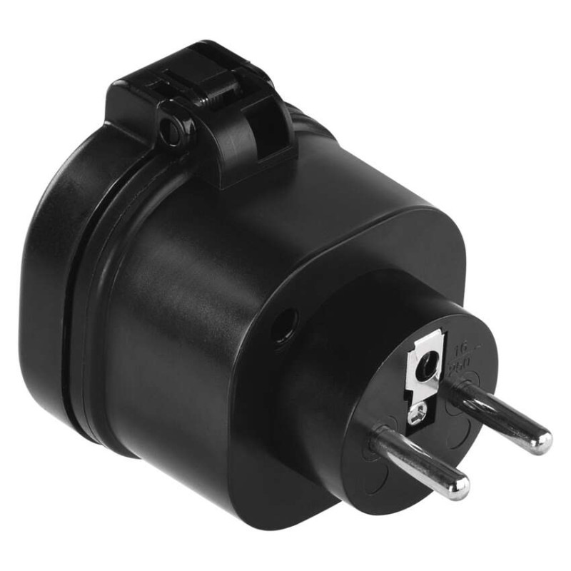 Diaľkovo ovládané zásuvky IP44, čierne 7