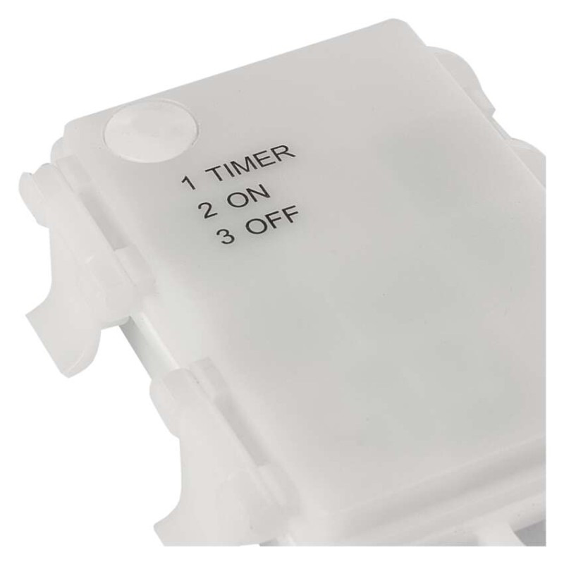 LED dekorácia - 2x brezová vetvička, 60 cm, 3x AA, IP44, teplá biela, časovač 7