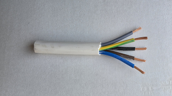 CYSY 5G1,5 biely (H05VV-F)