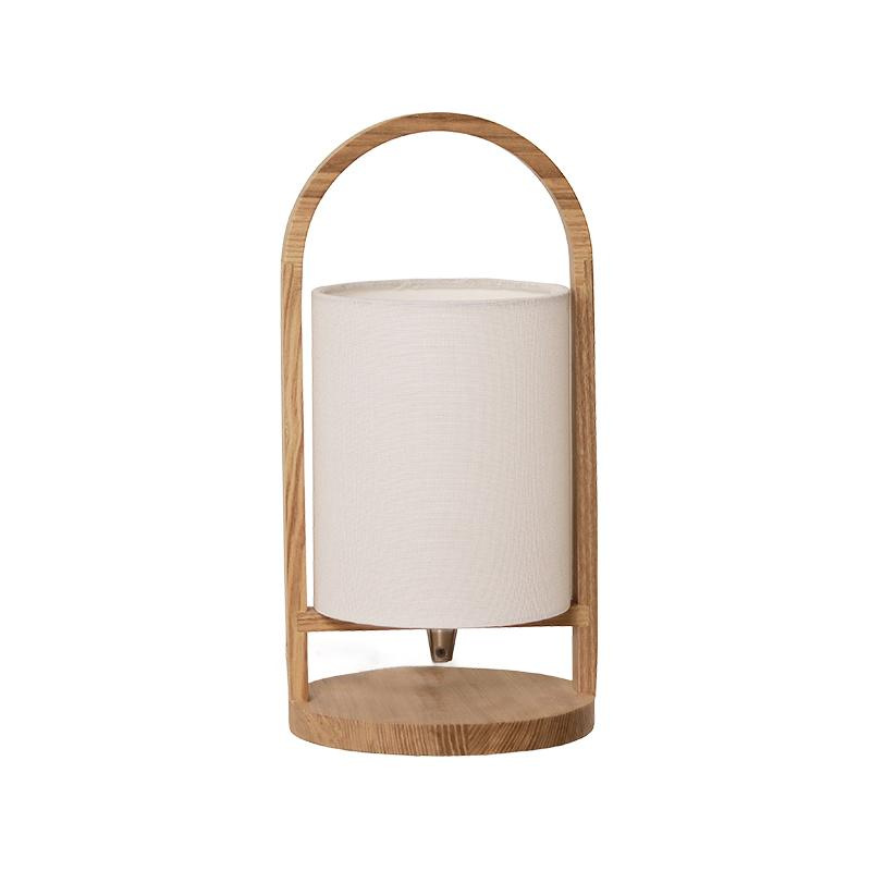 Dizajnová stolná lampa z masívneho dreva E27 / 60W - WRE171 4