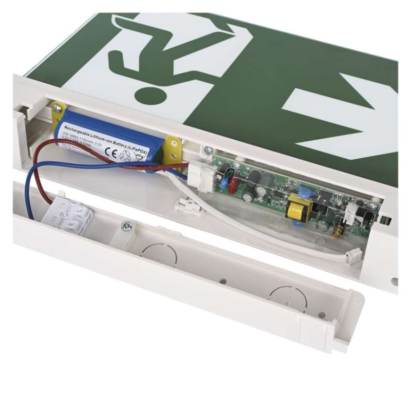 LED Núdzové svietidlo CESSI 3W 3H IP20 AT 13