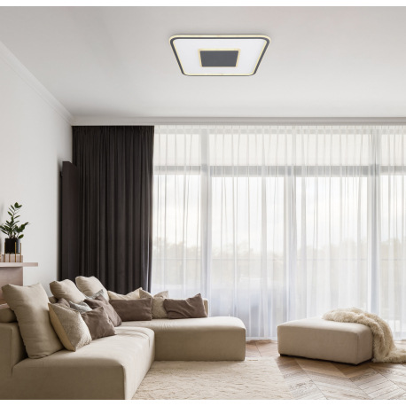 Stropné svietidlo, kov biely,kov grafit,akryl opál biely,zmena farby svetla cez nástenný vypínač,pam 11