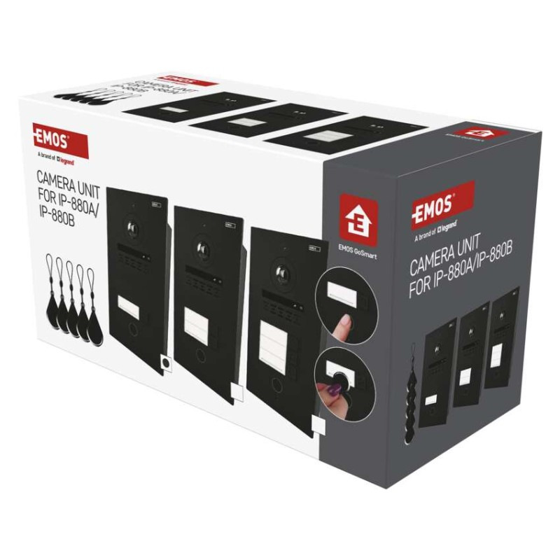 Kamerová jednotka GoSmart pre monitor IP880B 2WIRE a video vrátnik IP-880A 2WIRE, 1 tlač. 5