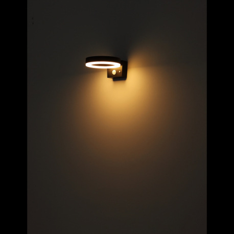 Solárne svietidlo, plast čierny/biely, spínač, batéria CR18650 2200 mAh 3,7V, IP44, 3 možnosti nasta 5