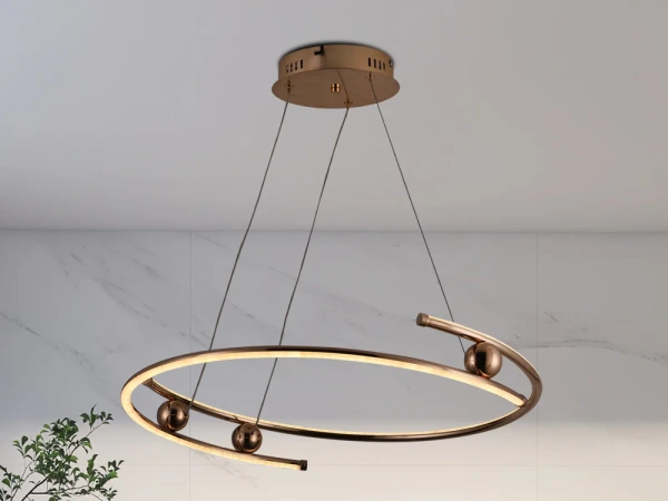 LED visiace svietidlo + diaľkový ovládač 50W - J4345/GCH 7