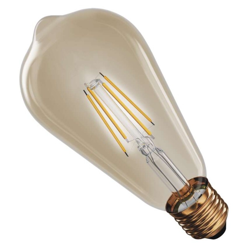 LED žiarovka Vintage ST64 / E27 / 4,5 W (40 W) / 420 lm / Teplá biela 6