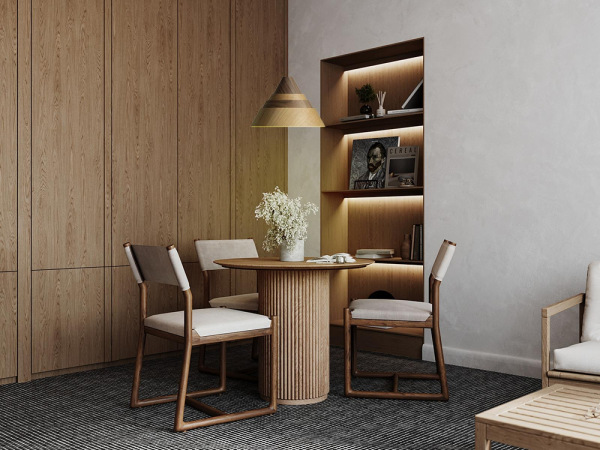 Závesné svietidlo z masívneho dreva E27 / 330 - WRE031 9