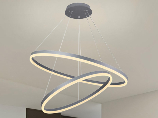 LED visiace svietidlo + diaľkový ovládač 100W - J4311/S 4