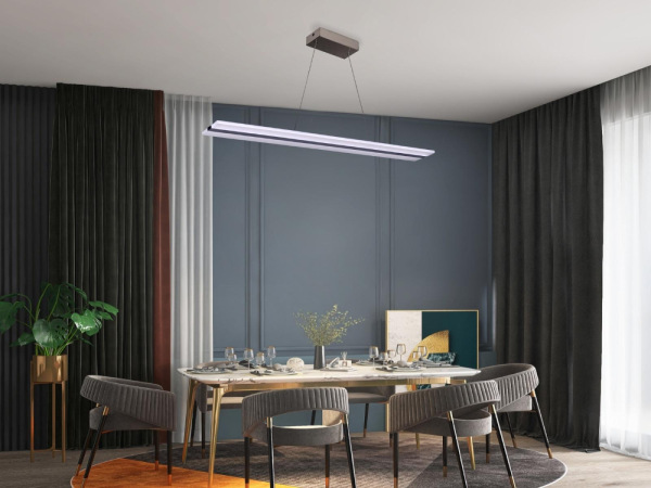 LED visiace svietidlo + diaľkový ovládač 50W - J4304/CH 7