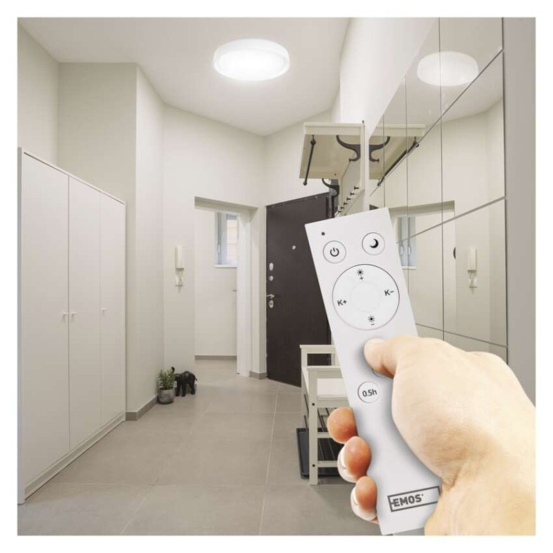 LED prisadené svietidlo ILVI, kruhové 30W, stmiev.so zmenou CCT 4