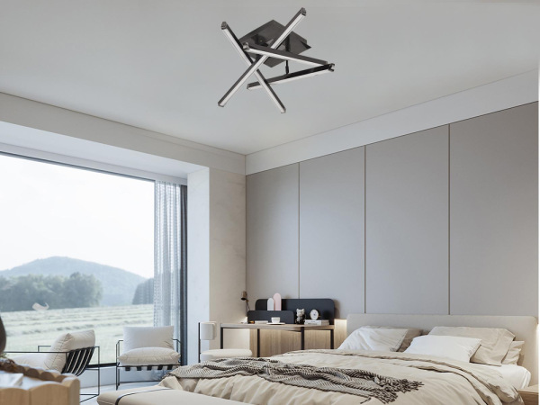 LED stropné svietidlo s diaľkovým ovládačom 60W - J3368/BCH 12