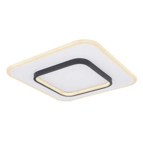 Stropné svietilo, kov biely, akryl biely, čierny, pamäťová funkcia, nočné svetlo, stmievateľné, diaľ