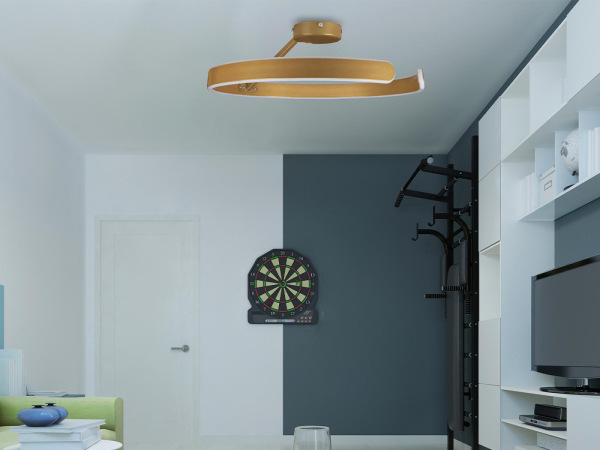 LED stropné svietidlo s diaľkovým ovládačom 72W - TA1314/G 9