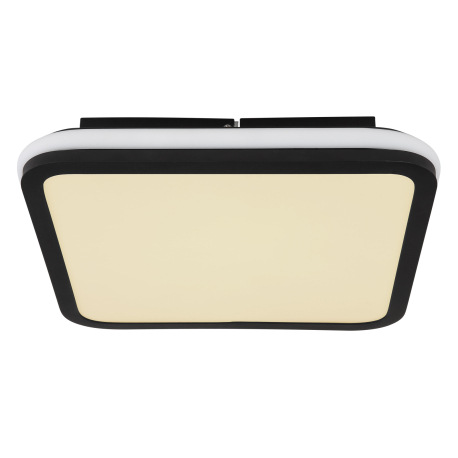 Stropné svietidlo kov čierny matný, akryl biely, stmievateľné, niekoľko úrovní pomocou nástenného sp 3