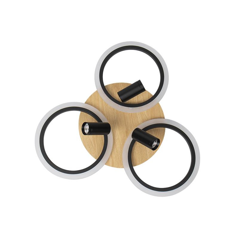 LED stropné svietidlo s diaľkovým ovládačom 70W - TB1311/BW 3