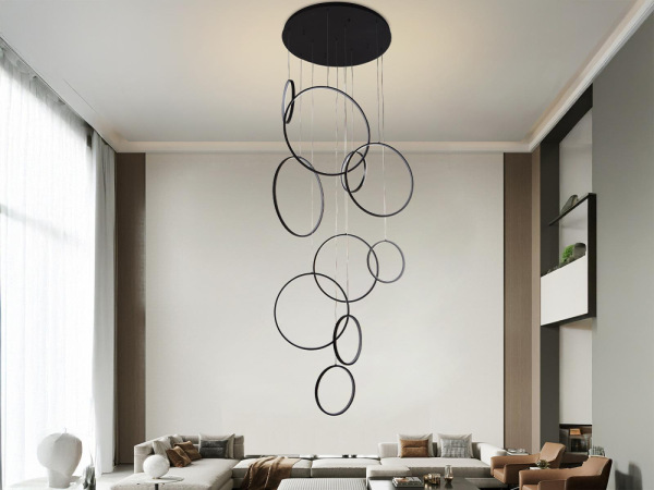 LED závesné svietidlo s diaľkovým ovládačom 290W - J4371/B 8