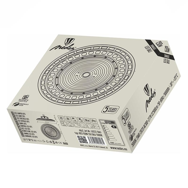 LED svietidlo High Bay UFO 150W / IP65 / 5000K / DALI - LU222/DALI 6