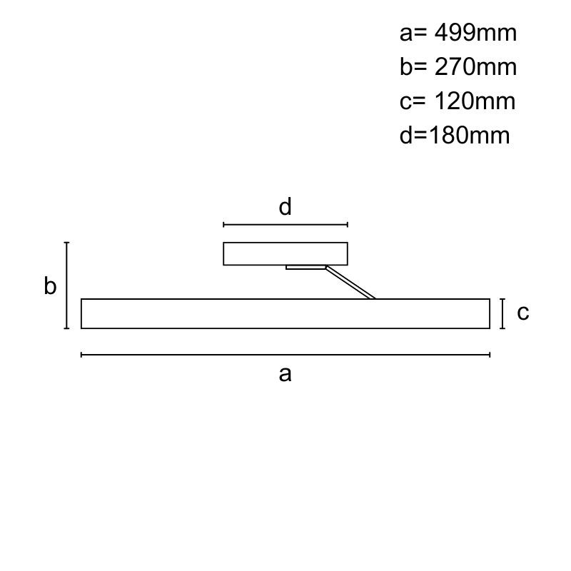 LED stropné svietidlo s diaľkovým ovládačom 85W - TA1305/B 8