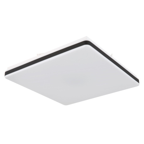 Stropné svietidlo, kov biely, plast čierny, akryl biely, stmievateľné, SmartLight, aplikácia, pamäť, 15