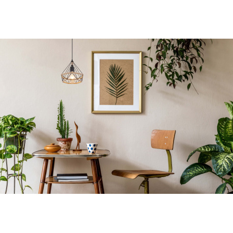 Závesné svietidlo, kov čierny matný, konopné lano, Ø:250, V:1500, bez žiarovky 1xE27, max. 40W 230V 7