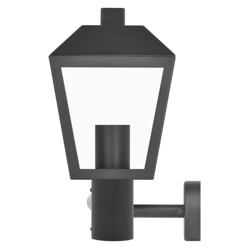 Záhradné nástenné svietidlo ADENIA, senzor súmraku, 19,8 x 15 x 29,8 cm, 1 x E27, 15 W 9