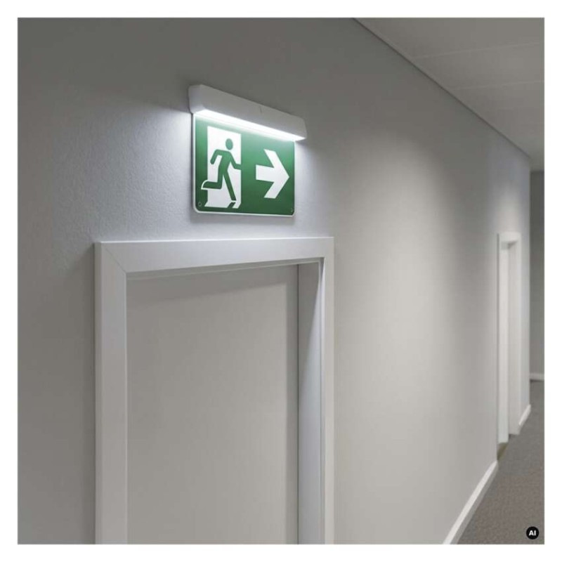 LED Núdzové svietidlo CESSI 3W 3H IP20 AT 14