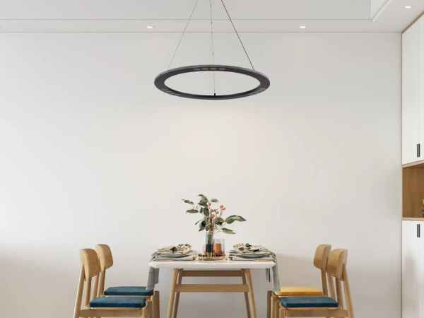 LED závesné svietidlo na lanku + diaľkový ovládač 40W - J7300/B 11