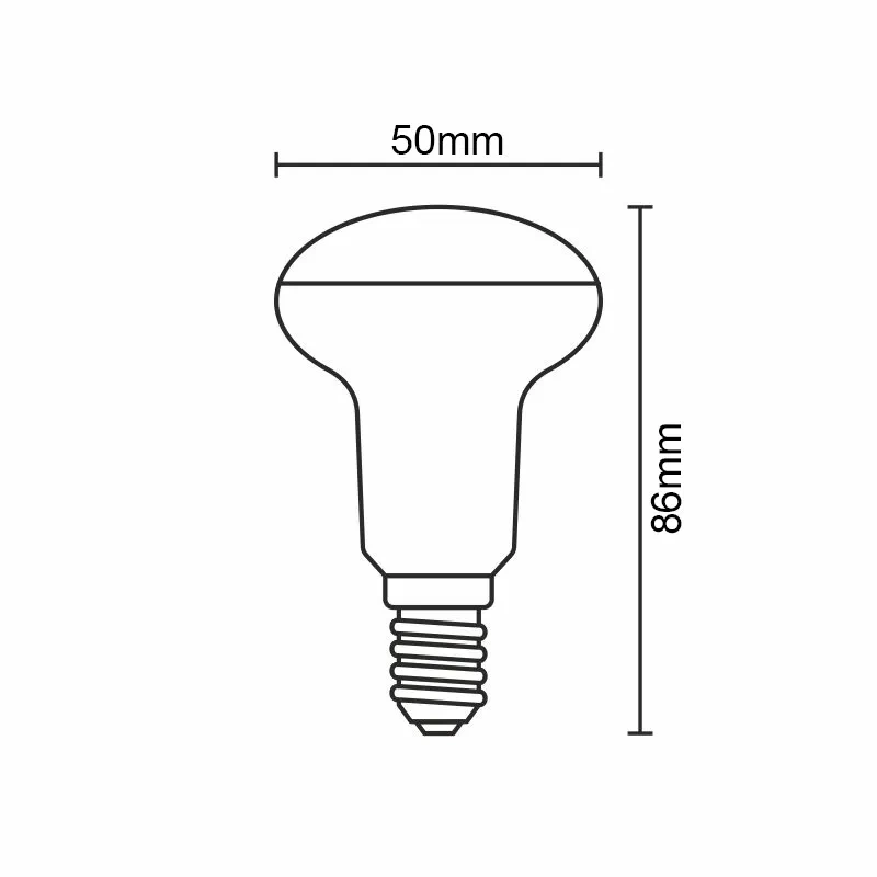 LED žiarovka 5W - R50 / E14 / SMD / 4000K - ZLS223 3