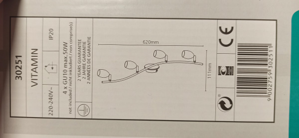 SVIETIDLO 30251 VITAMIN 2