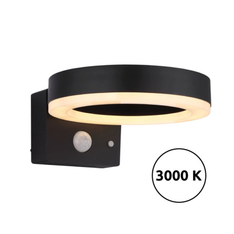 Solárne svietidlo, plast čierny/biely, spínač, batéria CR18650 2200 mAh 3,7V, IP44, 3 možnosti nasta 13