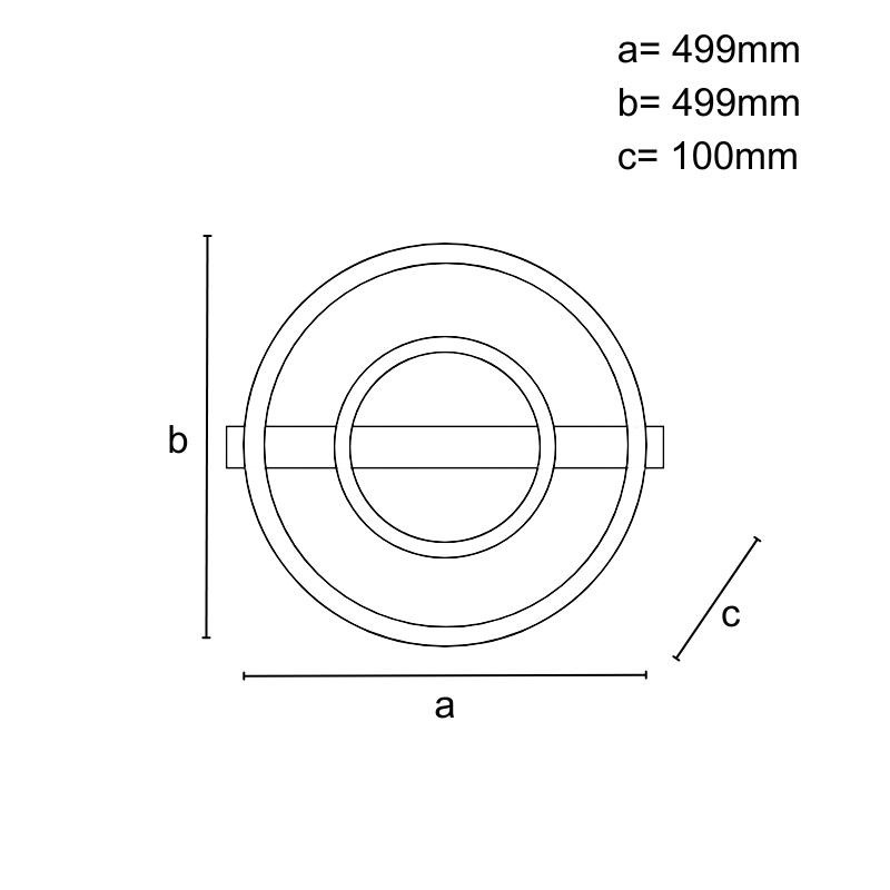 LED stropné svietidlo s diaľkovým ovládačom 60W - J3364/B 11