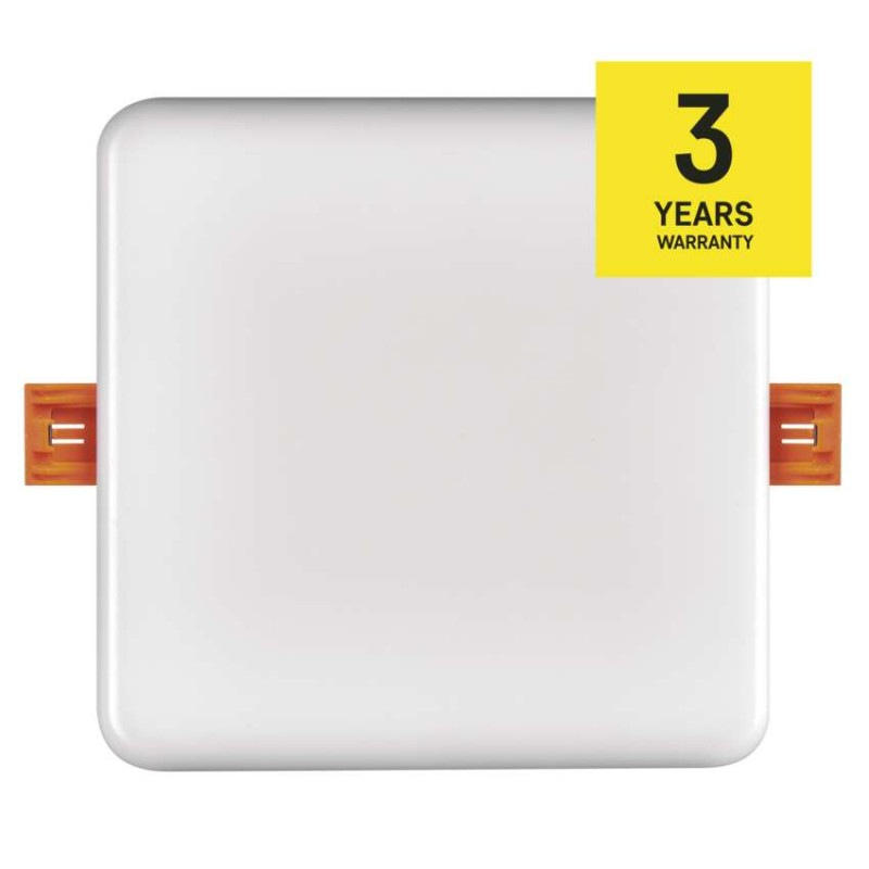 LED panel VIXXO 125×125, štvorcový vstavaný biely,10 W neu.b.,IP65 8