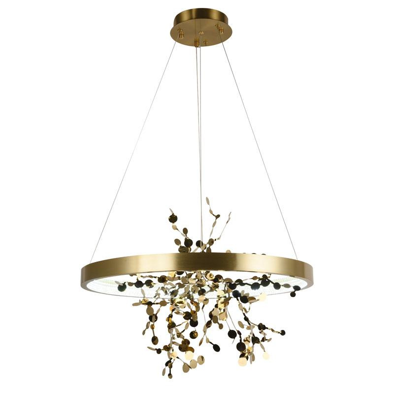 LED závesný luster na lanku + diaľkový ovládač 40W - J5307/C 6