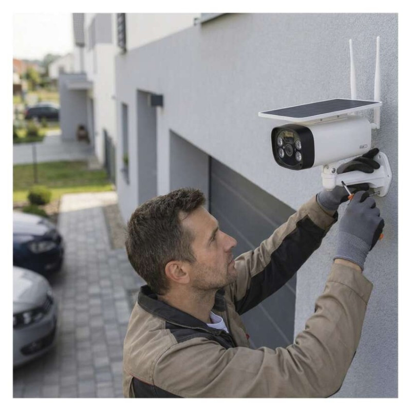 GoSmart Vonkajšia batériová kamera IP-600 EYE s WiFi a solárnym panelom 3