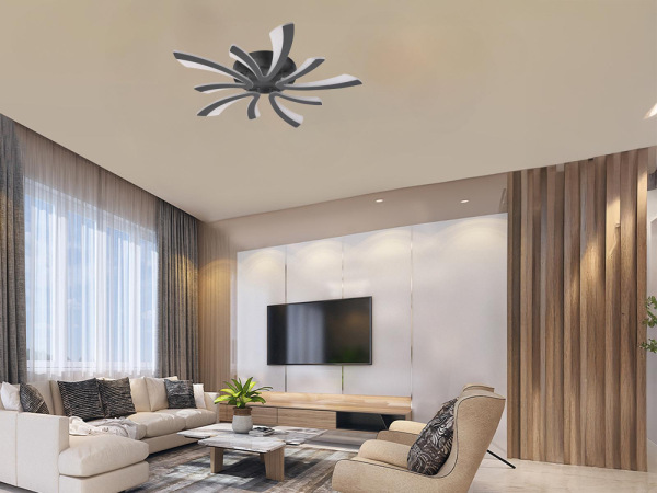 LED stropné svietidlo + diaľkový ovládač 55W - J3313/S 2