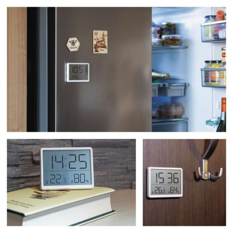 Digitálny teplomer s vlhkomerom E6210 13