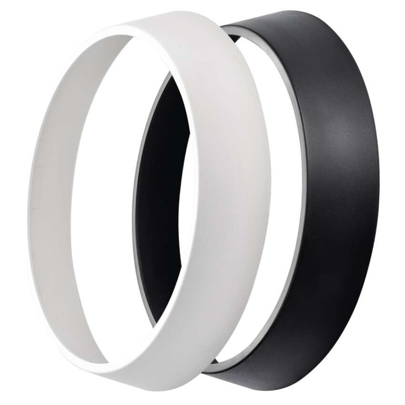 LED prisadené svietidlo ZURI s pohyb. senz., kruhové č/b 14W t.b. 8