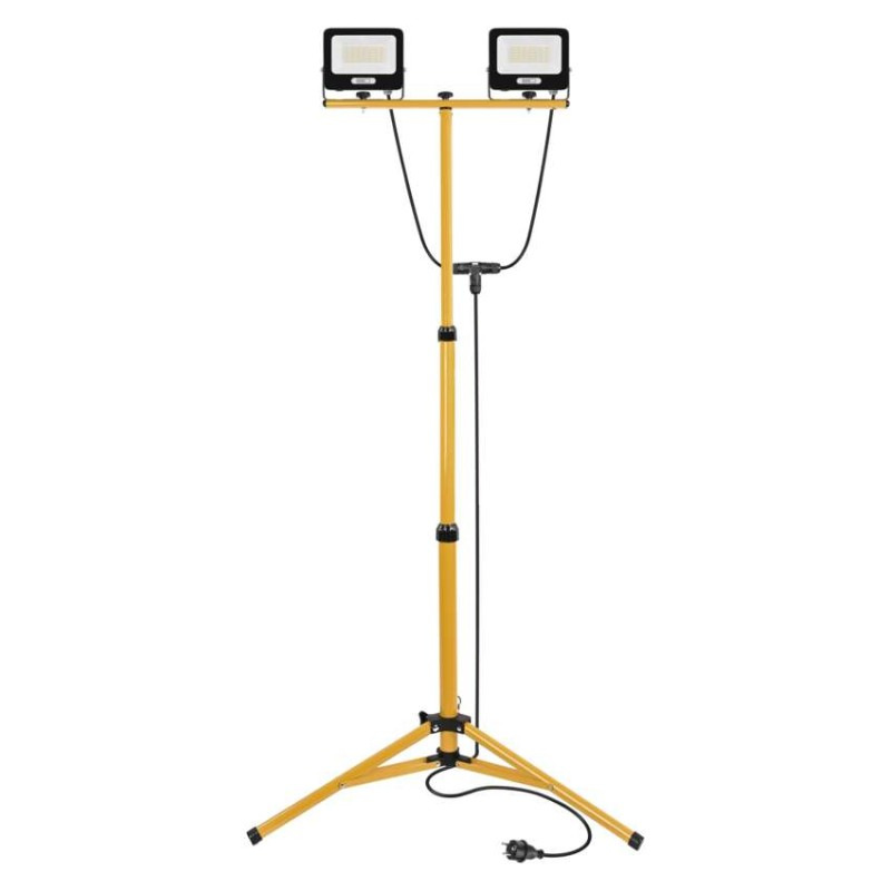 LED reflektor GLARO, 2×30W + trojnožka, neutrálna biela 2