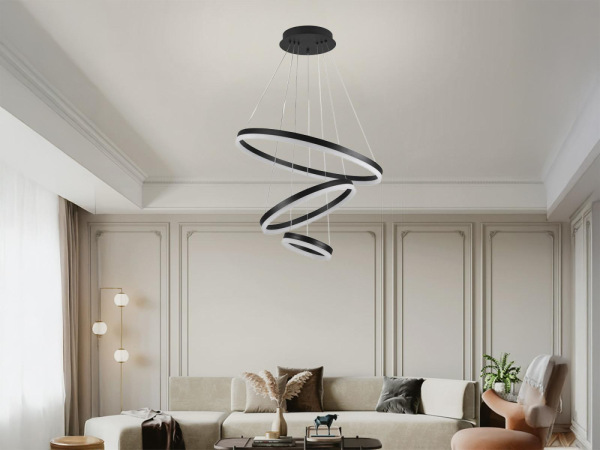 LED závesná lampa + diaľkový ovládač 85W - J4312/B 8