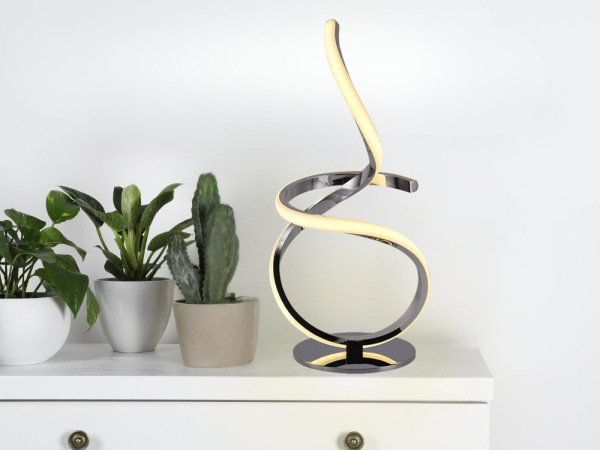 LED dizajnová stolná lampa 24W - JT1307/CH 8