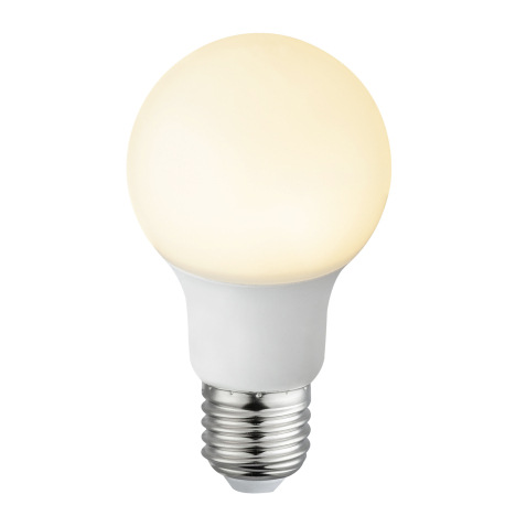 LED žiarovka, plast biely, Ø60, V:105, 1xE27 8.8W 230V, 806lm, 4000K