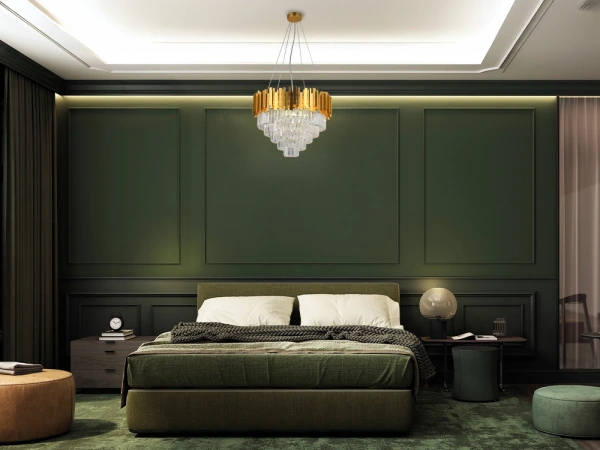 PLAZA krištáľový závesný luster - N2202 4