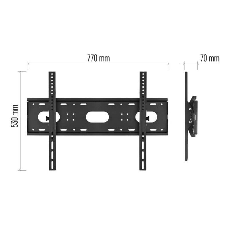 Naklápací nástenný TV držiak 42-85" (107–216 cm) 10