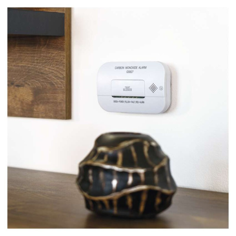 Detektor oxidu uhoľnatého v miestnosti GS827 3