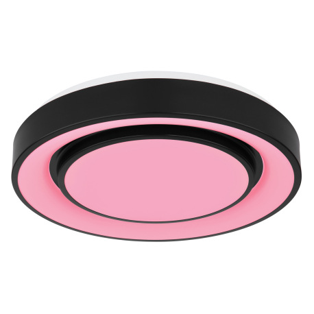 Stropné svietidlo, kov čierny, plast biely,dúhový efekt, pamäťová funkcia, nočné svetlo, stmievateľn 11