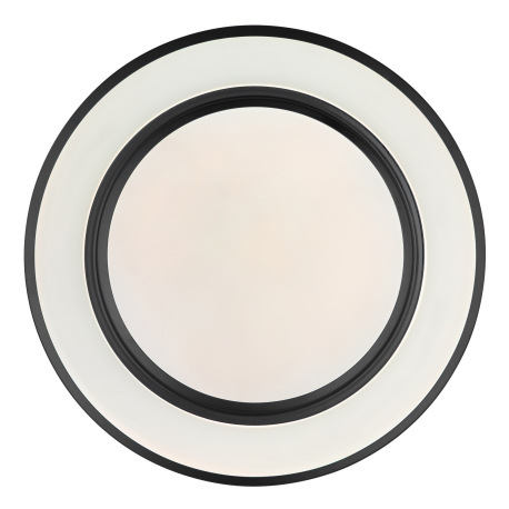 Stropné svietidlo, kov čierny, plast biely,dúhový efekt, pamäťová funkcia, nočné svetlo, stmievateľn 20