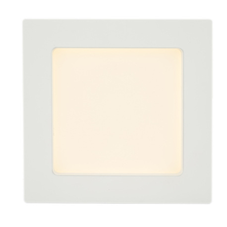 Stropné svietidlo, plast biely, plast opál, DxŠxV:172x172x35, vrátane 1xLED 12W 230V, 1000lm, 3000K. 4