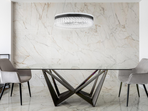 LED luxusné závesné krištáľové svietidlo s diaľkovým ovládačom 90W - TA2300/B 5