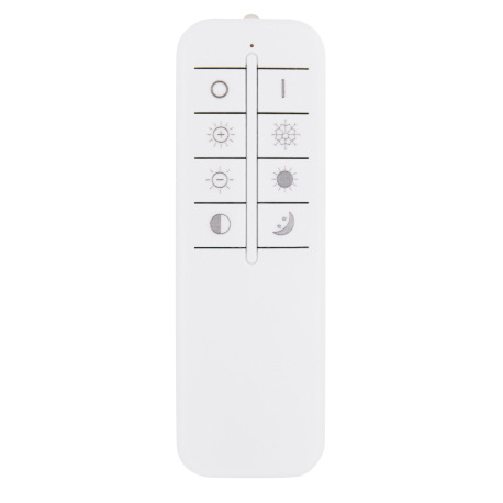 Stropné svietidlo, kov čierny, kov zlatý, akryl biely, pamäťová funkcia, nočné svetlo, stmievateľné, 9