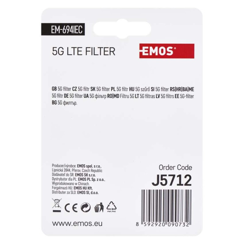 5G FILTER EM694IEC 2
